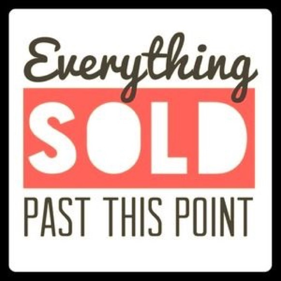 Other - All items below are sold.